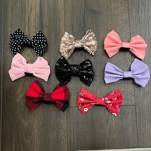 Eight Interchangeable Bows for Aloha Ears Design headbands